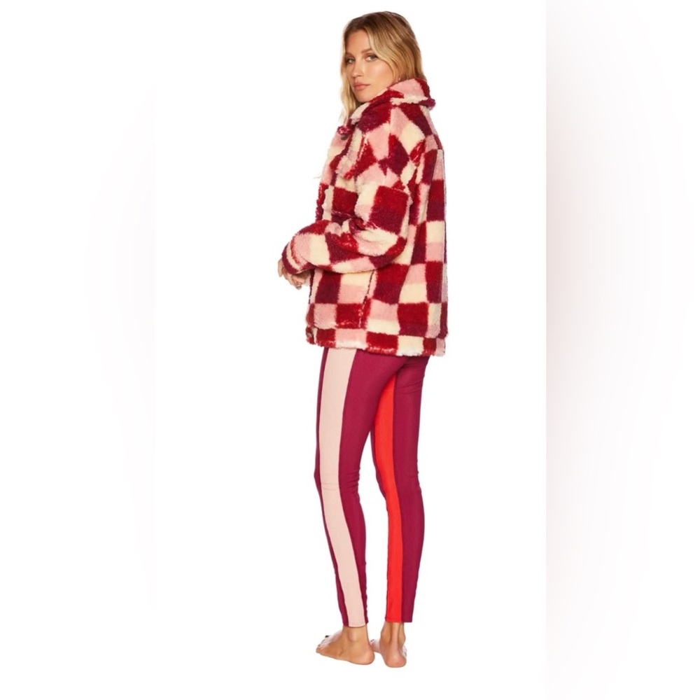 Beach Riot Laurie Fleece Jacket Shacket New - Picture 3 of 9